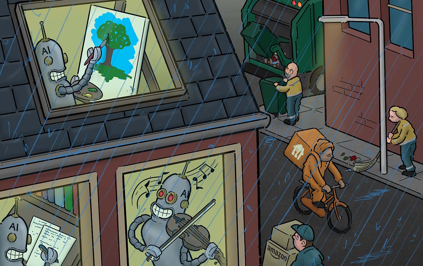 AI Makes Life Easier… for AI