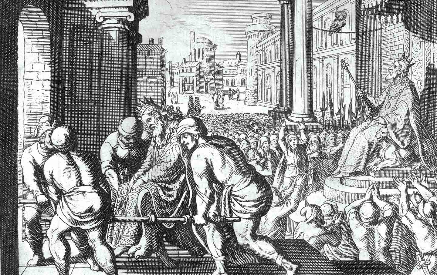 A depiction of Herod the Great.