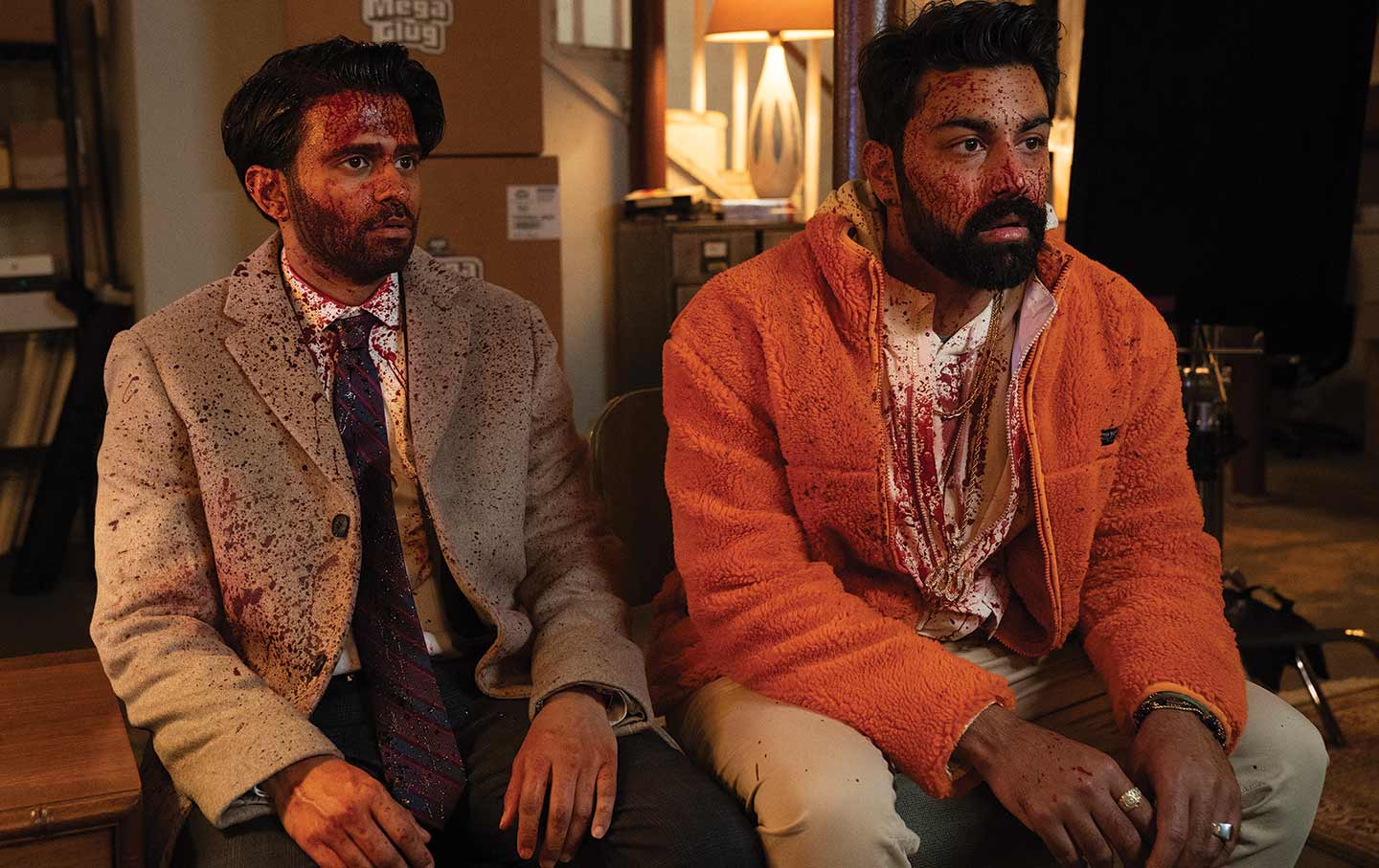 Asif Ali and Saagar Shaikh in “Deli Boys.”