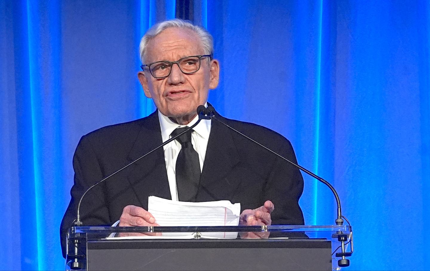 Bob Woodward speaking in 2025.