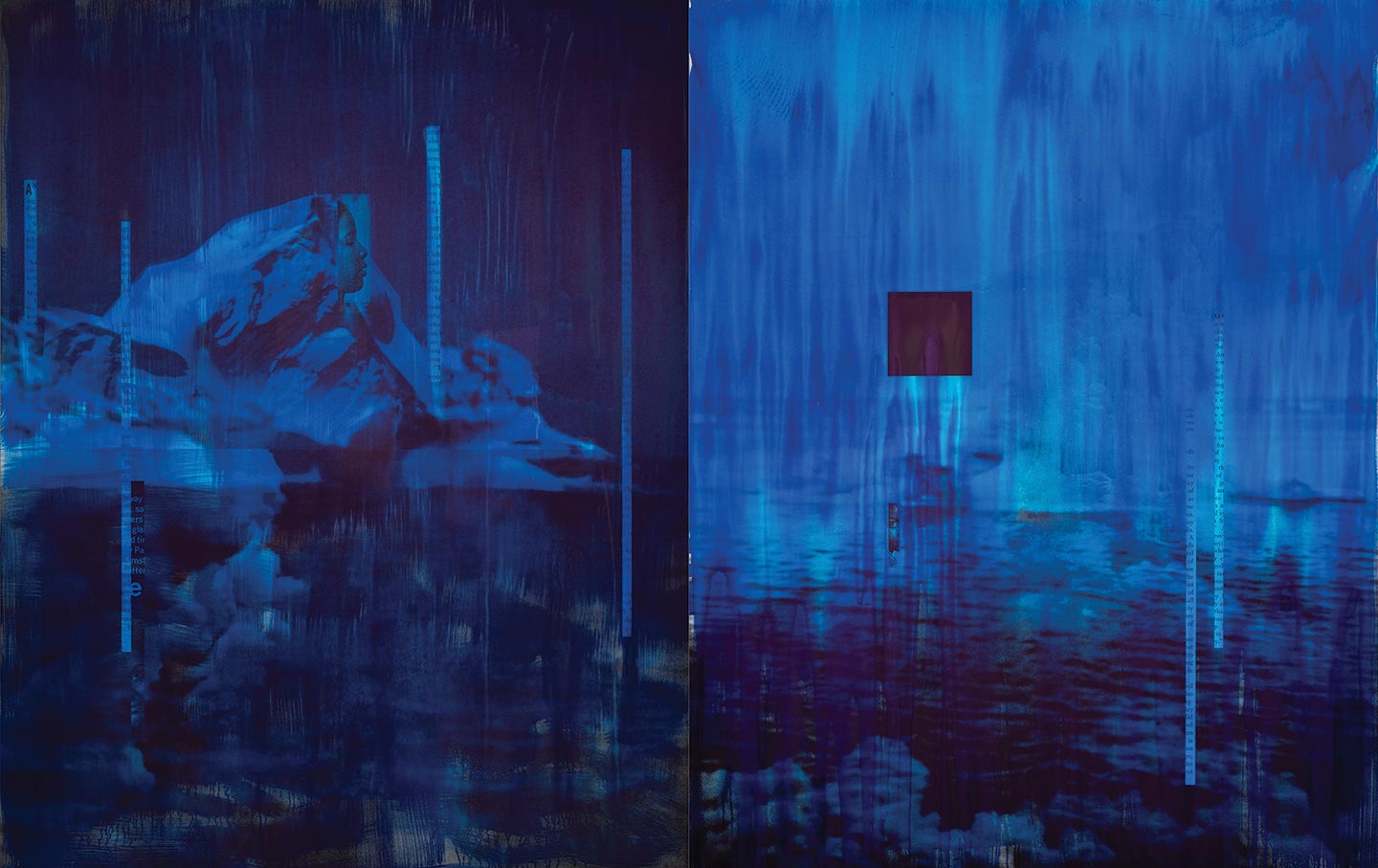 Lorna Simpson’s “For Beryl Wright,” 2021.