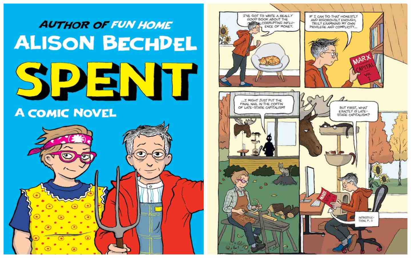 Excerpted from the book “Spent,” provided courtesy of Mariner Books, an imprint of HarperCollins Publishers. Copyright © 2025 by Alison Bechdel. Reprinted by permission.