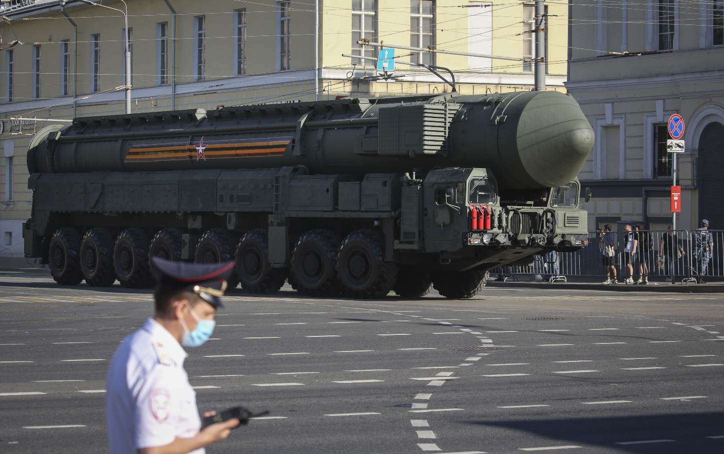 Russian Nuclear Missile Victory Day Parade
