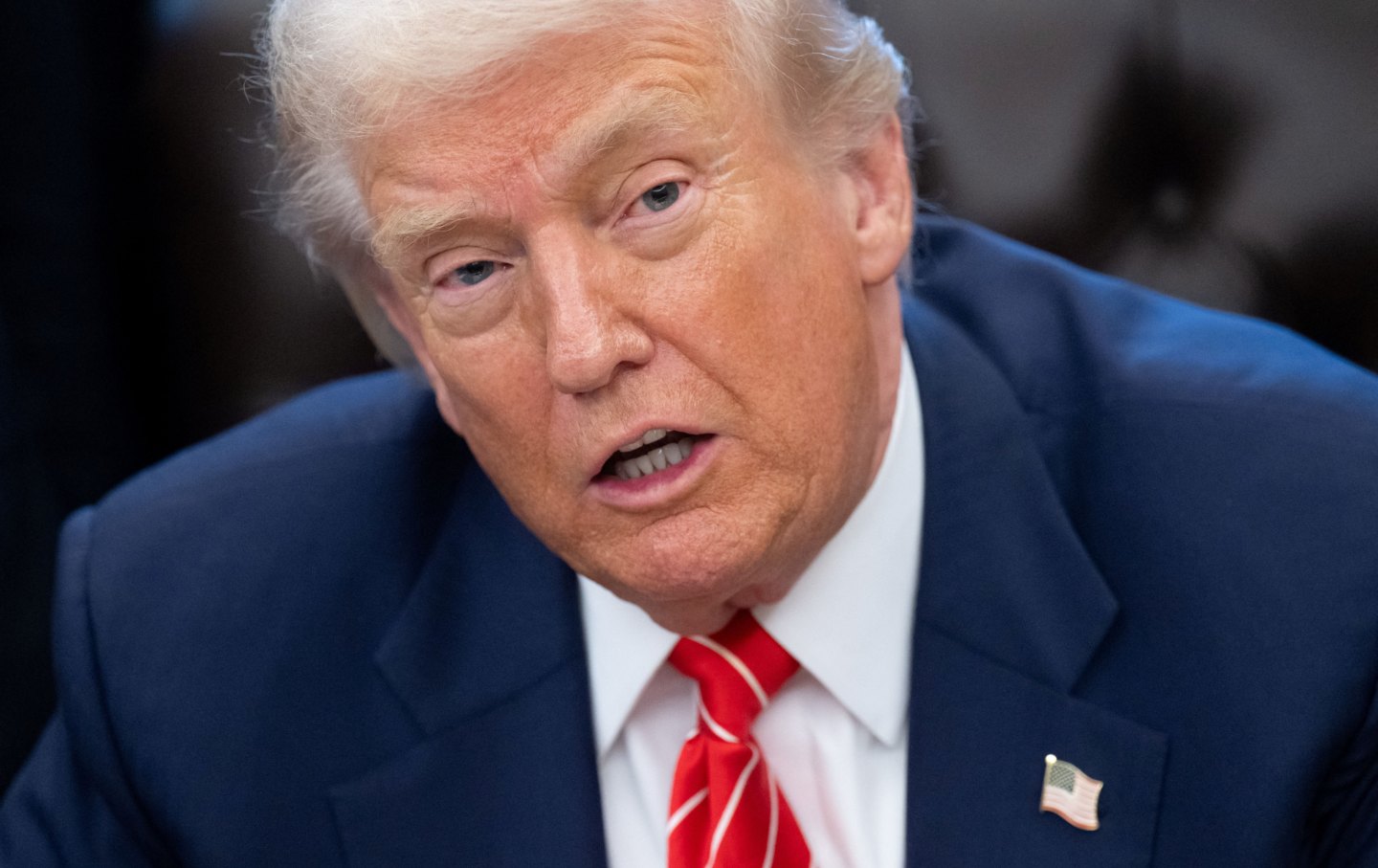 President Donald Trump in the Oval Office on February 3, 2026.