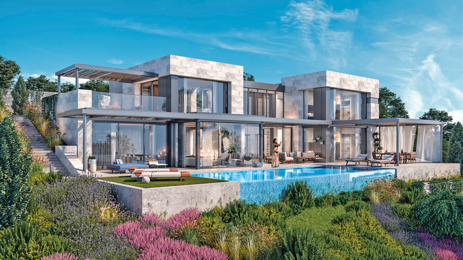 Luxury Detached 3, 4 +5 Bed Villas With Sea Views And Private Pool